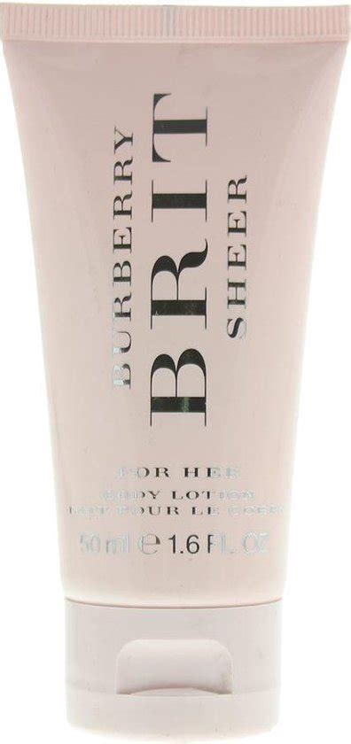 brit burberry sheer|Burberry Brit sheer body lotion.